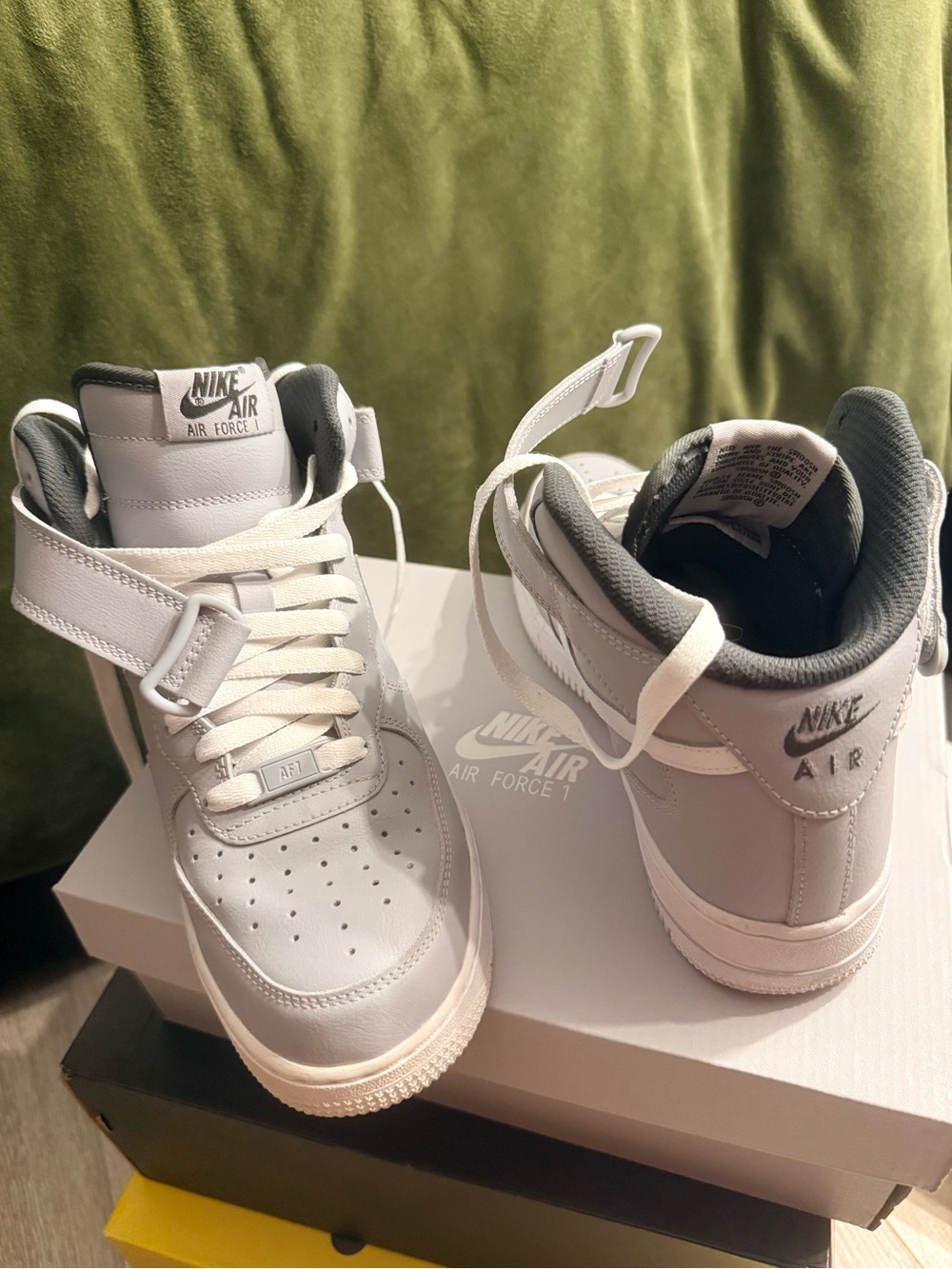 Nike Air Force 1 Mid By You Light Gray
White Women's Size 7.5